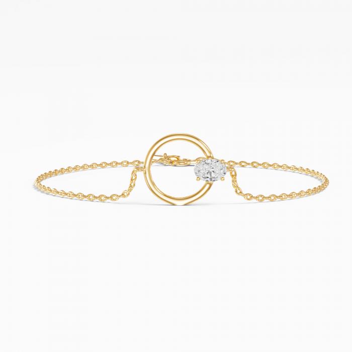 Eclipse Flow Oval Bracelet
