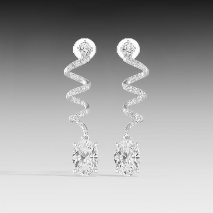 Luxe Spiral Premium Earring