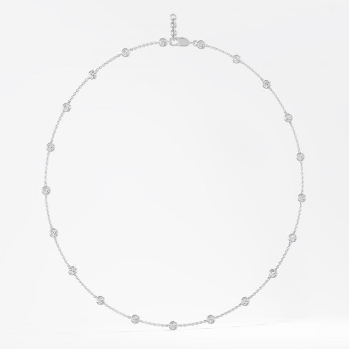 Round Station Fashion Necklace