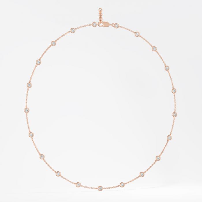 Round Station Fashion Necklace